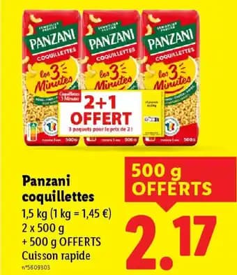 PANZANI coquillettes 1.5 kg
