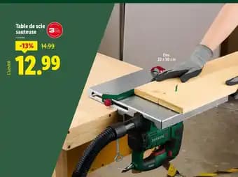 PARKSIDE Table de scie sauteuse