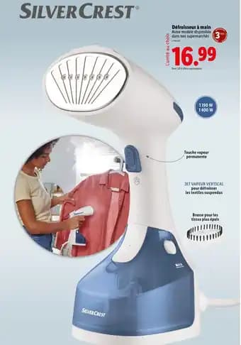 SILVERCREST Défroisseur à main