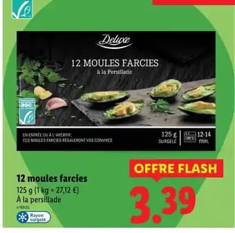 DELUXE 12 moules farcies