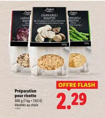 DELUXE Préparation pour risotto