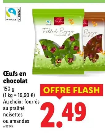 FAVORINA Œufs en chocolat