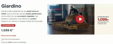 Catalogue Poltronesofà en ligne du 21 octobre au 03 novembre 2025