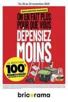 Catalogue Bricorama en ligne du 20 au 23 novembre 2025